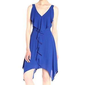 NWT BCBG Maxazria Jessica front ruffle dress